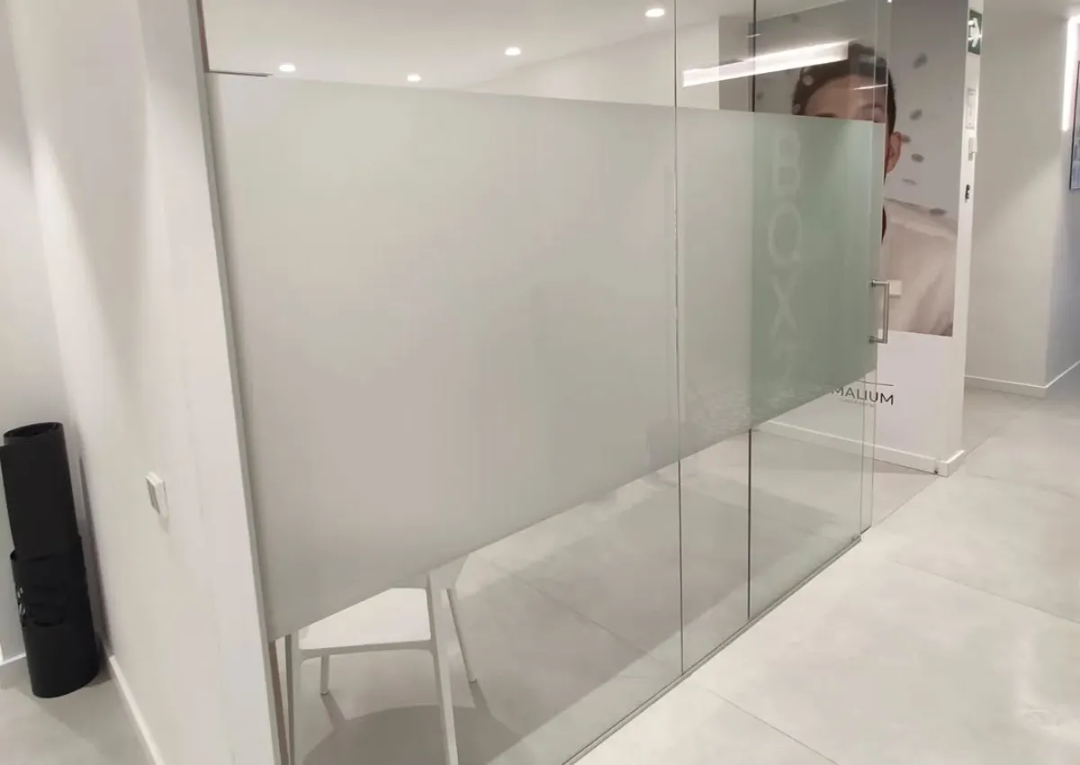 Limpieza de crsitales en Caldes de Montbui