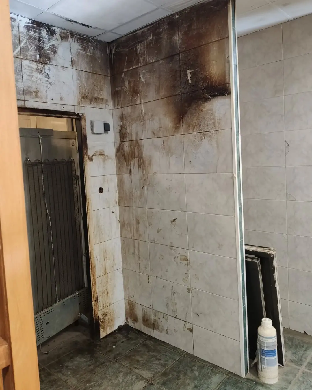 Limpieza cocina sucia