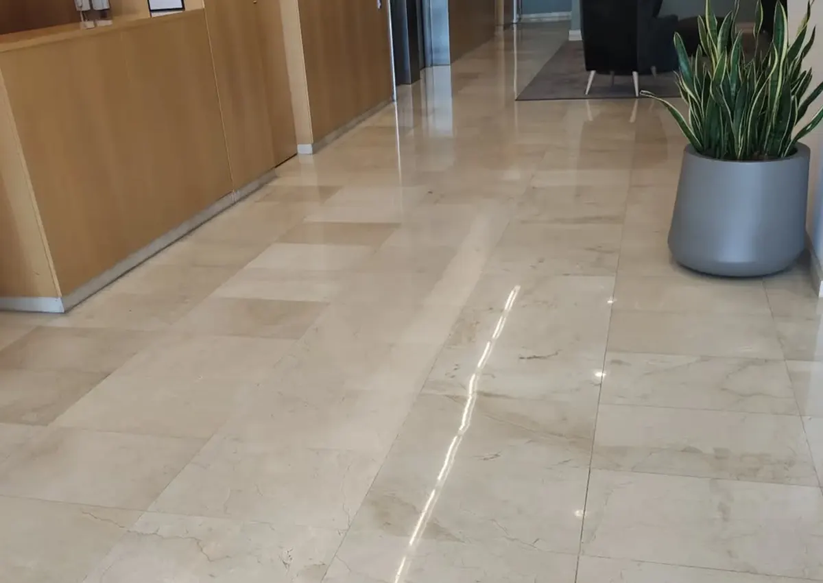 Abrillantador de suelos para comunidades